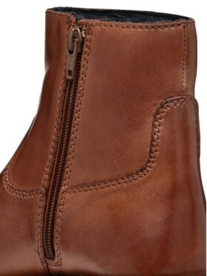 Geox Botki D Serilda D46WYB 00043 C6002 Brązowy