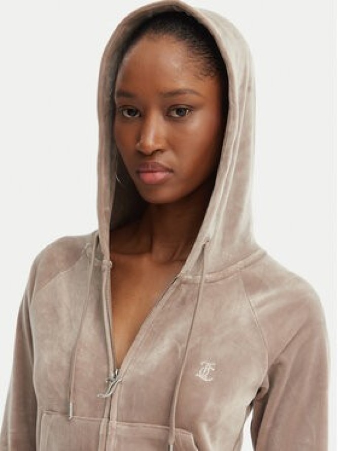 Juicy Couture Bluza Madison JCWAS126326 Beżowy Slim Fit
