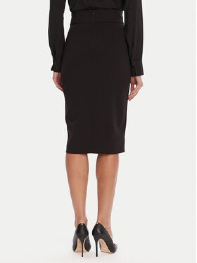 Rinascimento Spódnica ołówkowa CFC0126167003 Czarny Slim Fit