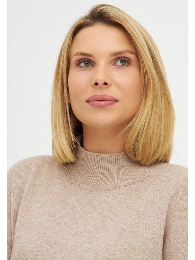 Bench Sweter "Hedda" w kolorze beżowym rozmiar: 38