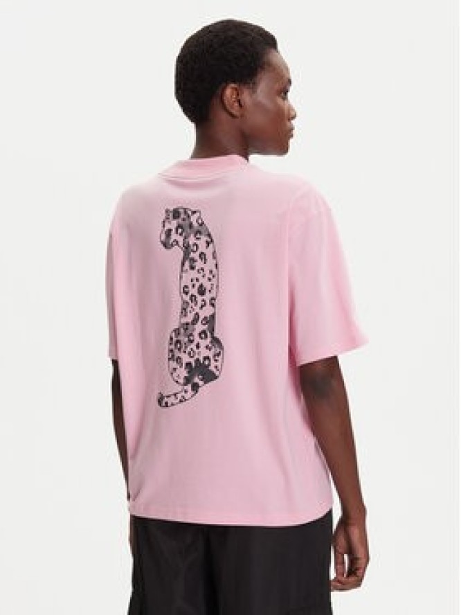 adidas T-Shirt Animal Graphic JV8532 Różowy Loose Fit