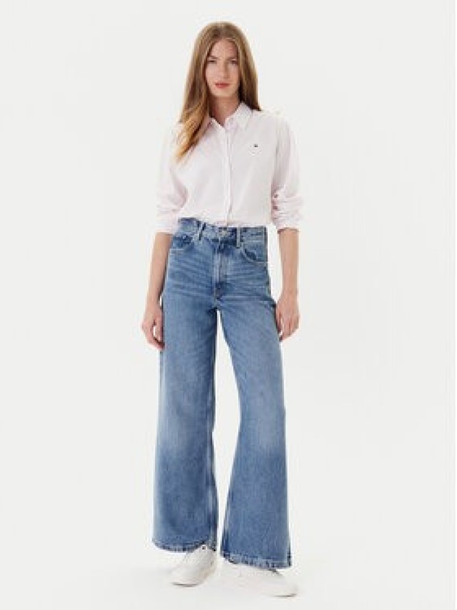 Tommy Hilfiger Jeansy WW0WW46484 Niebieski Wide Leg
