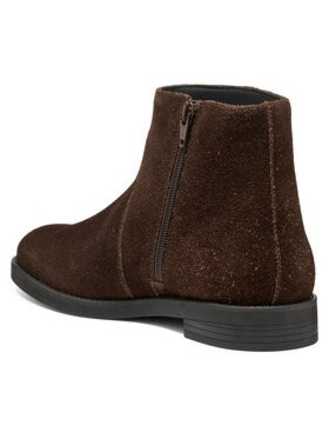 Geox Botki D Esmeena D6811B 22 C6013 Brązowy ciemny