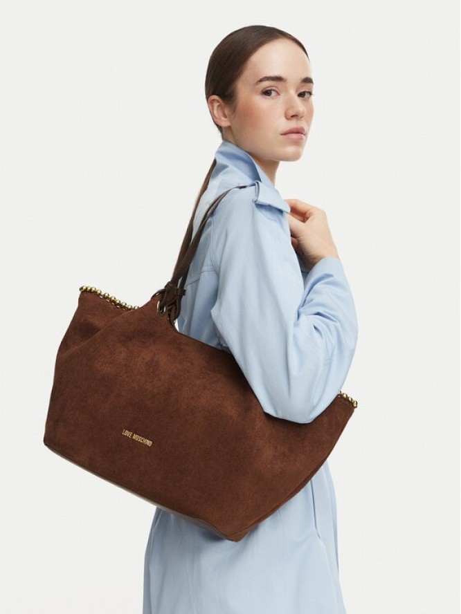 LOVE MOSCHINO Torebka JC4220PP0PKF131A Brązowy