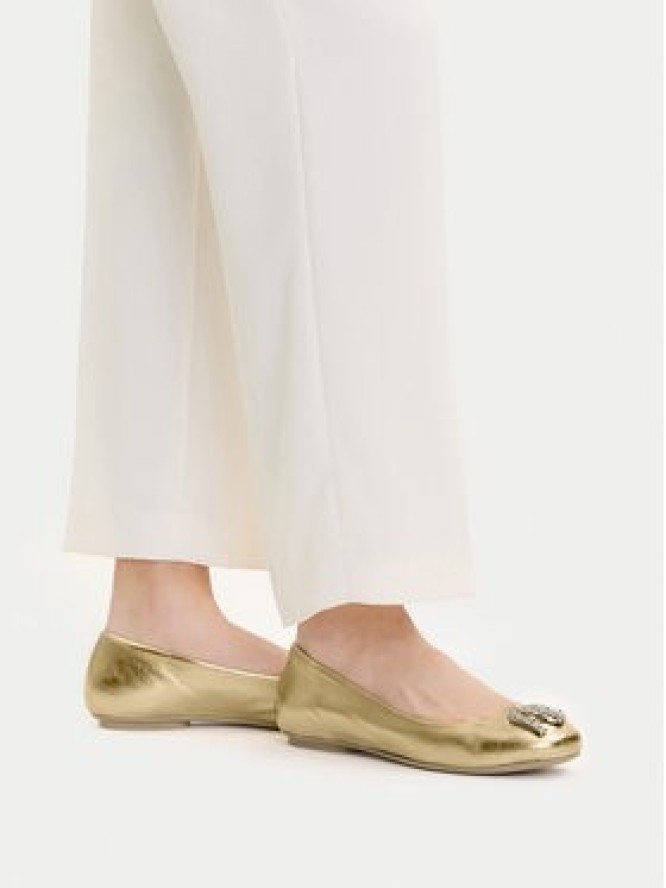 Furla Baleriny Ballet Ballerina YJ02BAL 5R0000 2613S Złoty