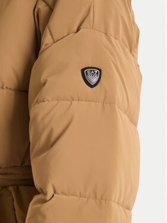 EA7 Emporio Armani Kurtka zimowa 7W000652 AF16078 U6171 Beżowy Regular Fit