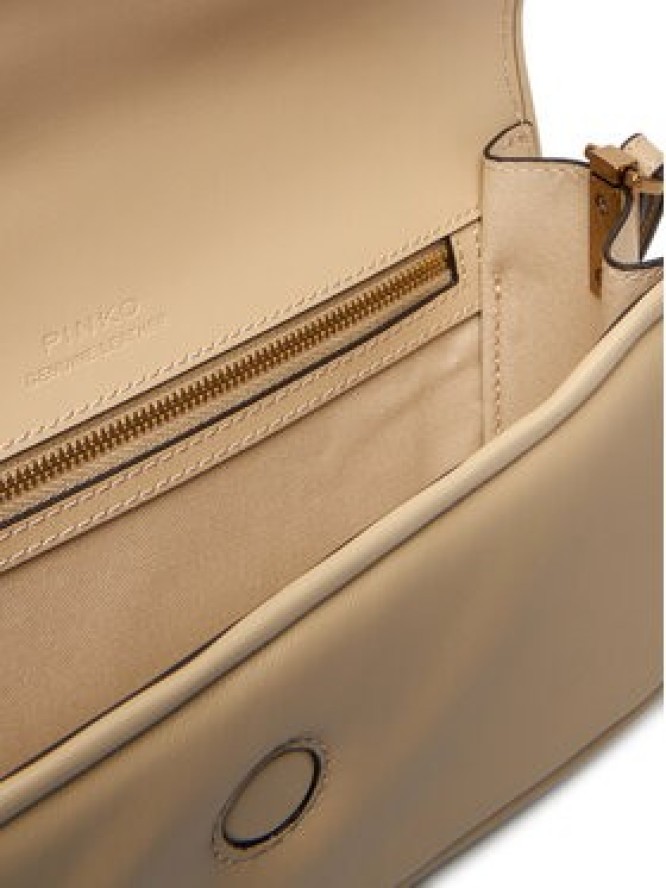 PINKO Torebka Love Box Baguette Al 25-26 PLTT 105083 A26L Beżowy