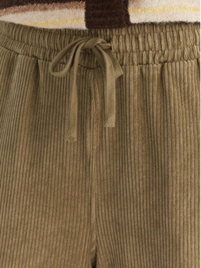 Roxy Spodnie materiałowe Lekeito Pant Knit ERJNP03691 Zielony Regular Fit