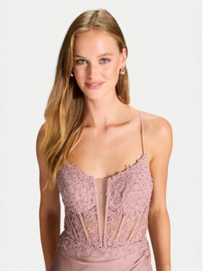 Hey Kyla Sukienka wieczorowa 5AI058HK Różowy Regular Fit
