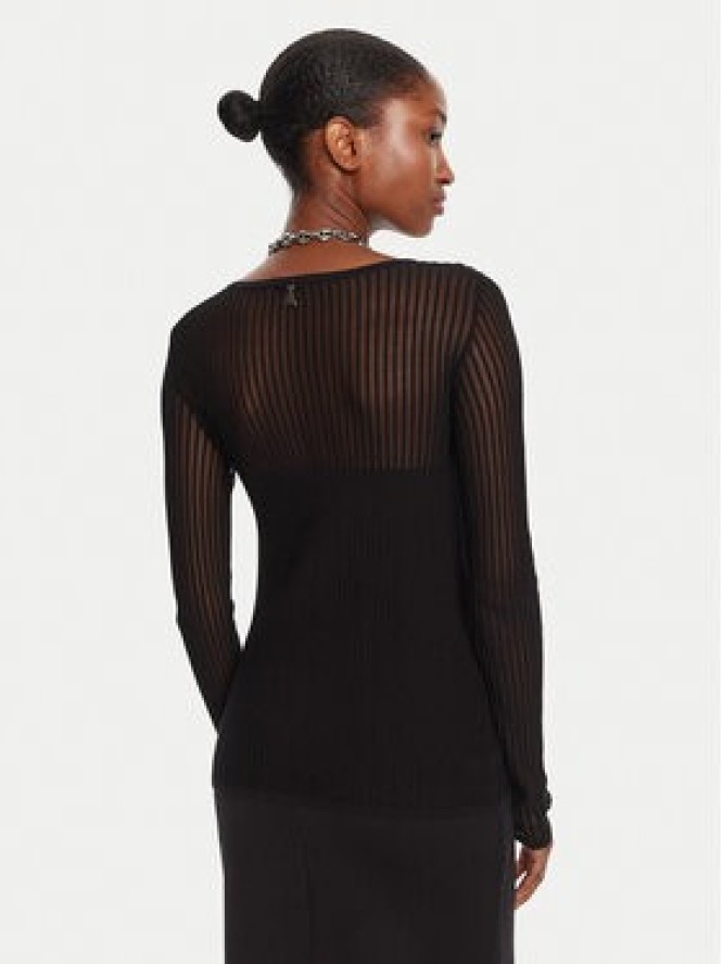 Patrizia Pepe Sweter 8K0305/K143-K103 Czarny Regular Fit