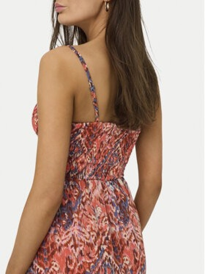 ONLY Sukienka letnia Elena 15352634 Pomarańczowy Regular Fit