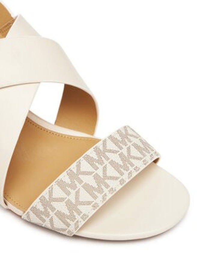 MICHAEL Michael Kors Sandały Vera 40S4VEMS1B Biały