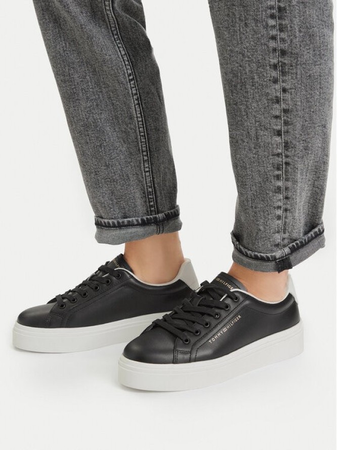 Tommy Hilfiger Sneakersy Chic Cupsole FW0FW09107 Czarny