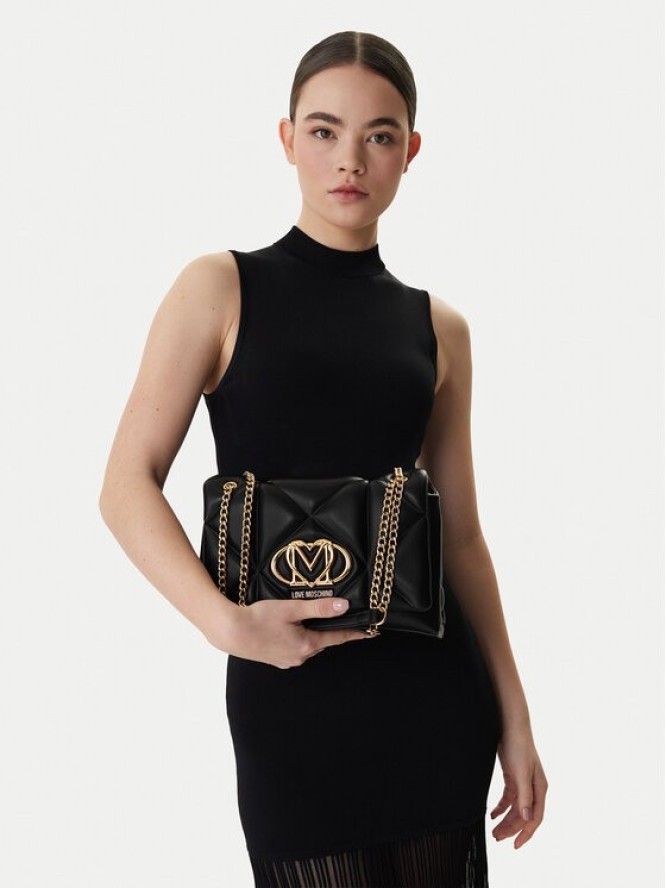 LOVE MOSCHINO Torebka JC4041PP1OLC0000 Czarny