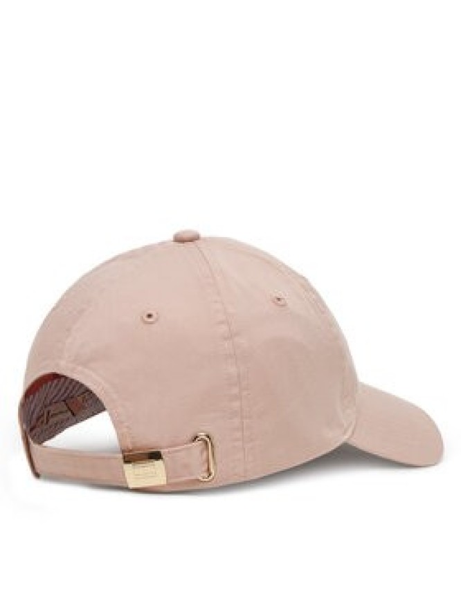 Tommy Hilfiger Czapka z daszkiem Essential Flag Soft Cap AW0AW17632 Różowy