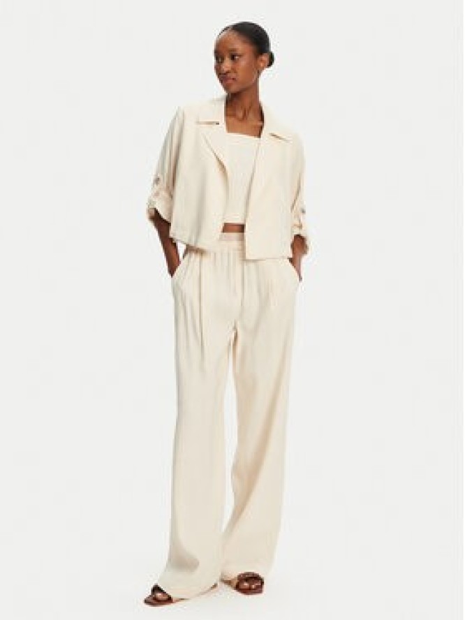 Marella Marynarka Malibu 2513041055 Écru Relaxed Fit