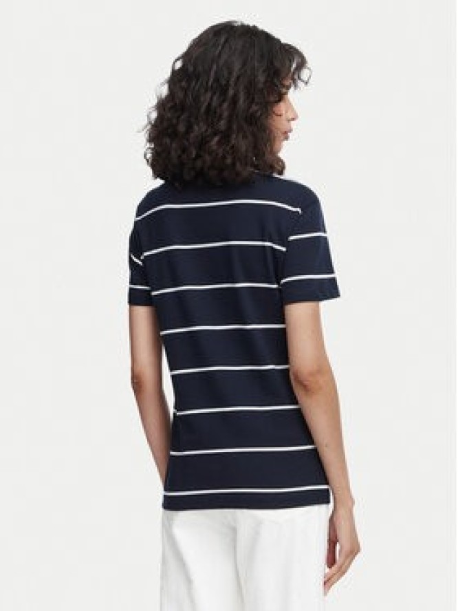 Beverly Hills Polo Club T-Shirt P-SS26W-TS0162 Granatowy Regular Fit