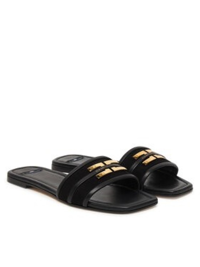 Elisabetta Franchi Klapki SA72L61E2 Czarny