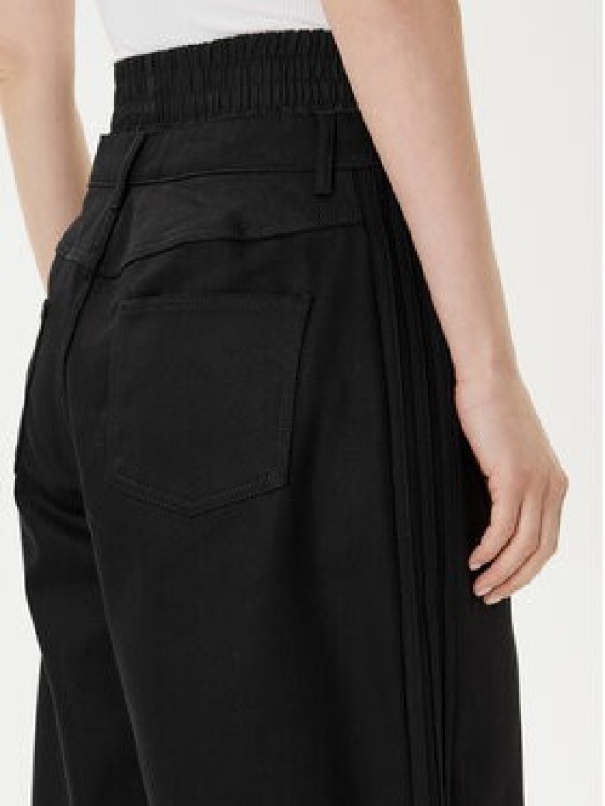 adidas Szorty jeansowe Firebird Utility JX7592 Czarny Regular Fit