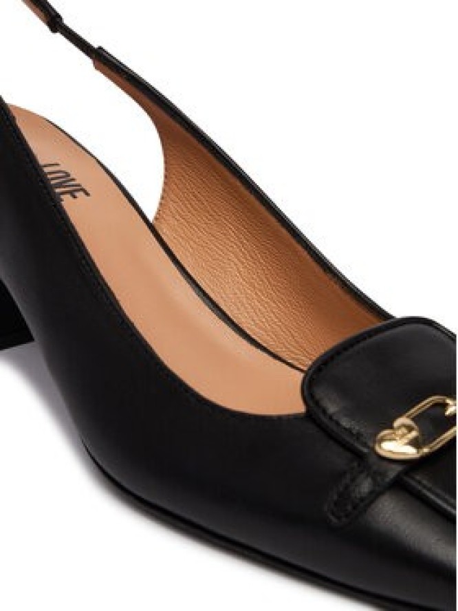 LOVE MOSCHINO Półbuty JA10175G1OIE0000 Czarny