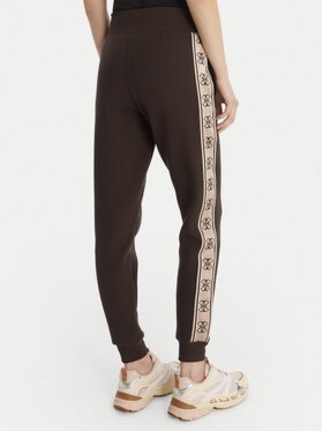 Guess Spodnie dresowe V2YB15 KB3P2 Brązowy Regular Fit