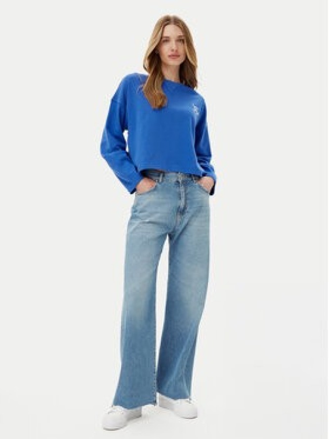 Gap Bluza 767368-02b Niebieski Oversize