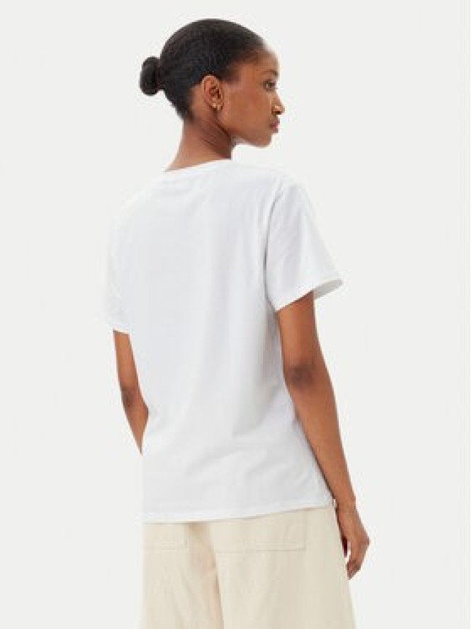 Marella T-Shirt Cappero 2515971052 Biały Regular Fit