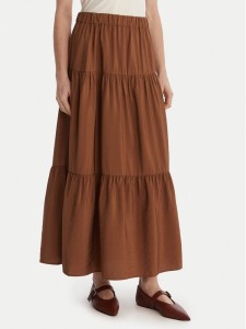 Marella Spódnica maxi Ciocca 2613101084 Brązowy Regular Fit
