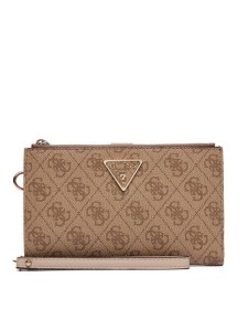 Guess Portfel Laurel II Slg SWSG74 59157 Brązowy