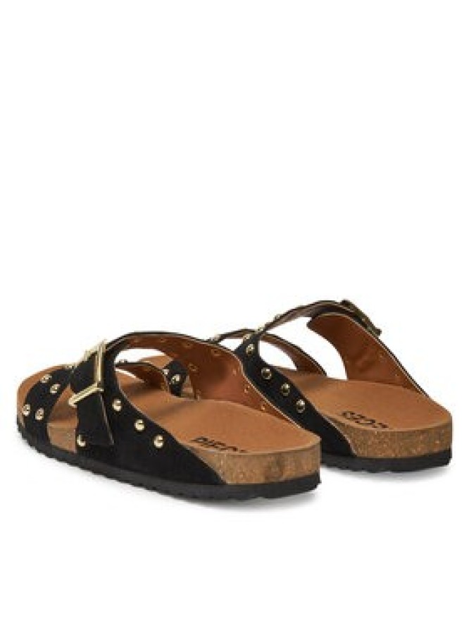 Pieces Klapki Pcseluna Fotbed 17156836 Czarny