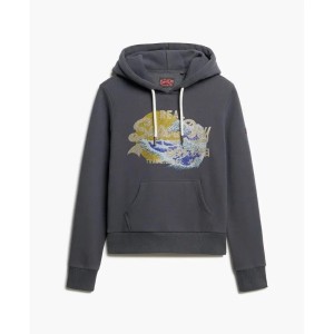 Bluza damska z kapturem Superdry Vintage Logo Tokyo
