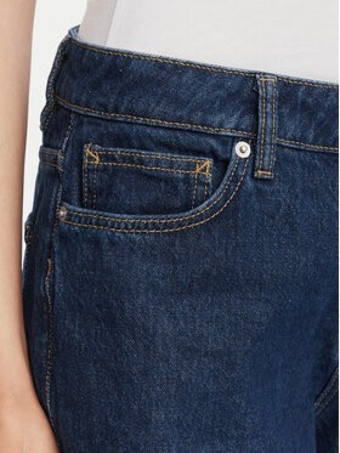 HUGO Jeansy Gamala_B 50573178 Granatowy Baggy Fit