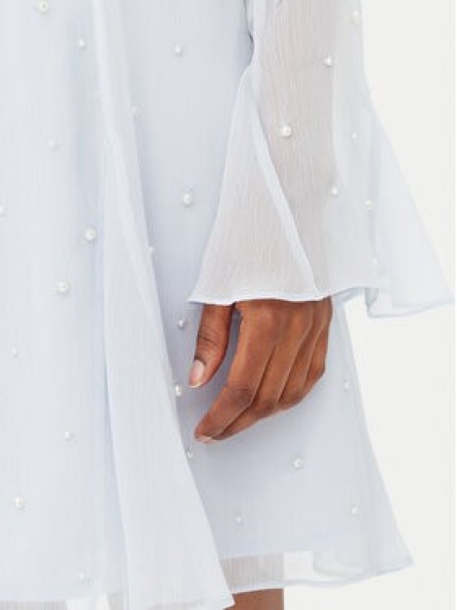 French Connection Sukienka koktajlowa 71YBD Błękitny Regular Fit