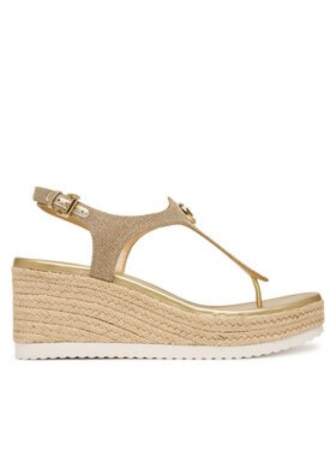 MICHAEL Michael Kors Espadryle Val Thong Wedge 40S6VAMS1D Złoty