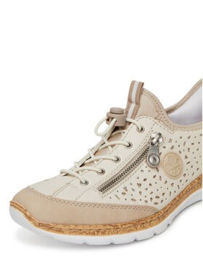 Rieker Sneakersy CEO-N42V3-60 Beżowy