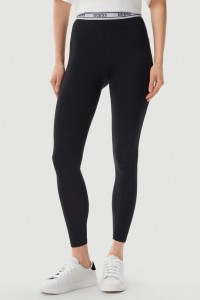 GUESS Czarne legginsy damskie Aline, Rozmiar S