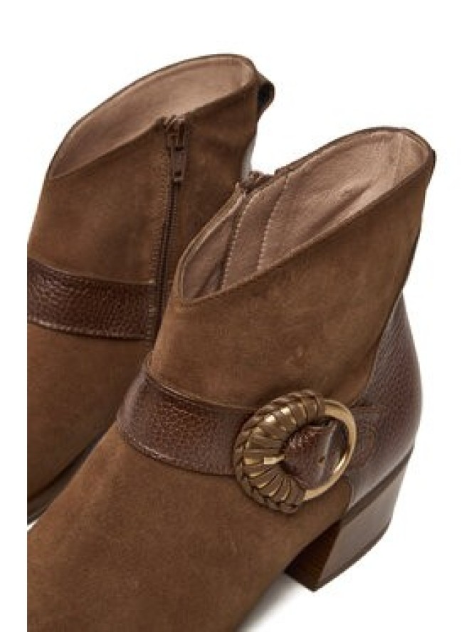 Hispanitas Botki PHI254256 Brązowy