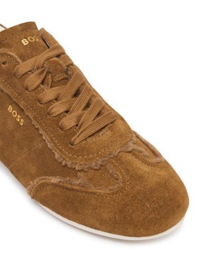 BOSS Sneakersy Solenne 50579059 Brązowy