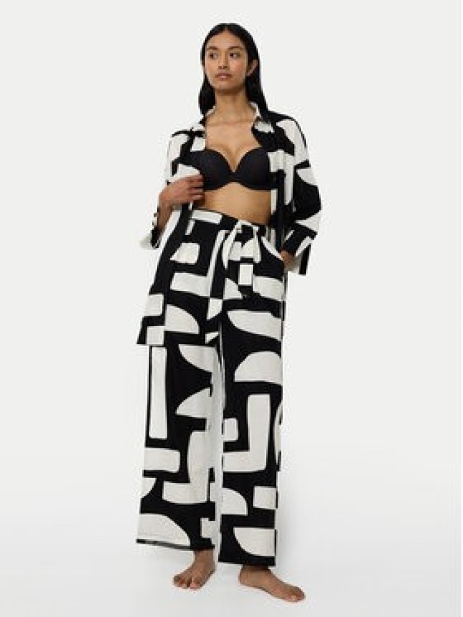 Triumph Spodnie materiałowe Summer 10222571 Czarny Relaxed Fit