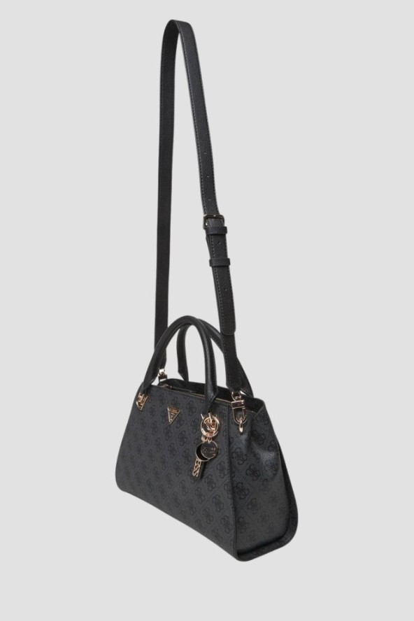 GUESS Czarna klasyczna torebka damska Noelle