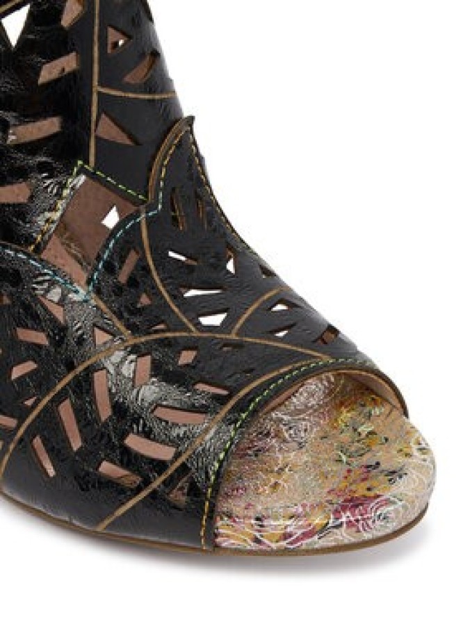 Laura Vita Sandały Albane 48 Czarny