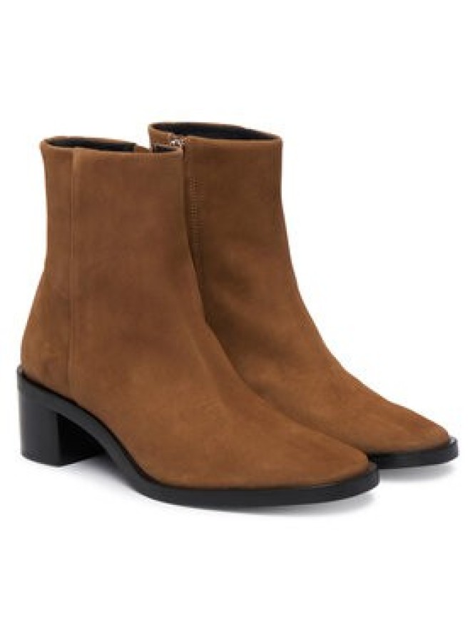 Calvin Klein Botki HW0HW02592 Brązowy