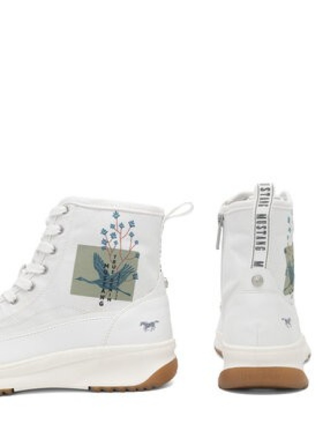 Mustang Sneakersy 1458-501 Biały