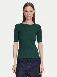 Weekend Max Mara Sweter Gola 2625366081 Zielony ciemny Regular Fit