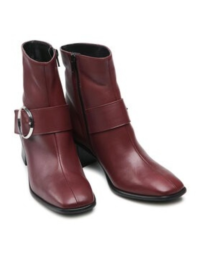 Lasocki Botki T003 Bordowy