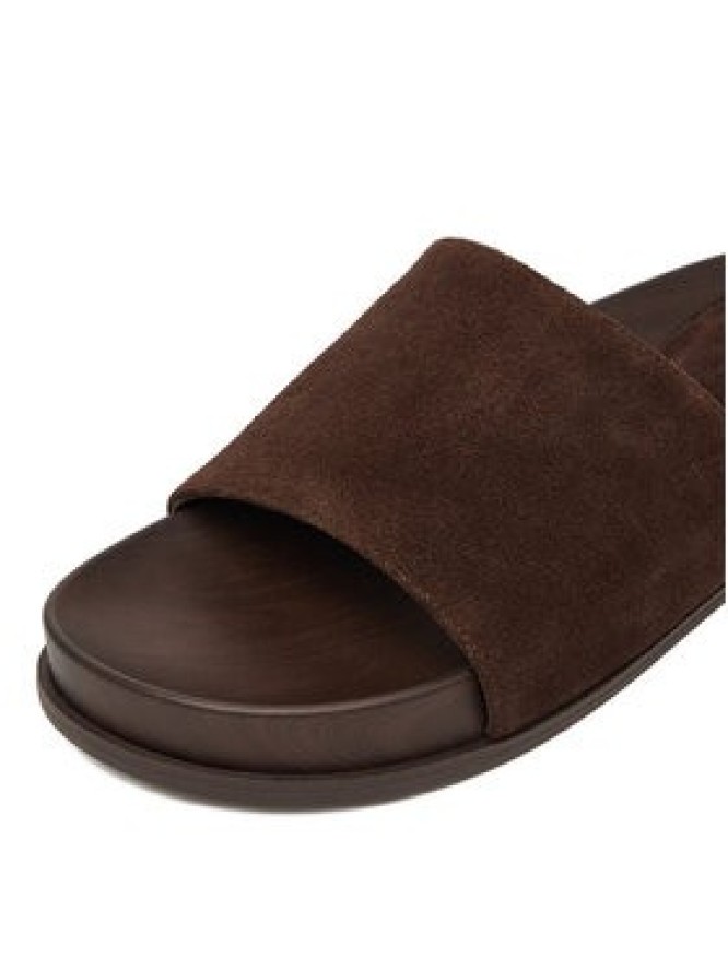 GINO ROSSI Klapki C-LZRL1390-3 Brązowy