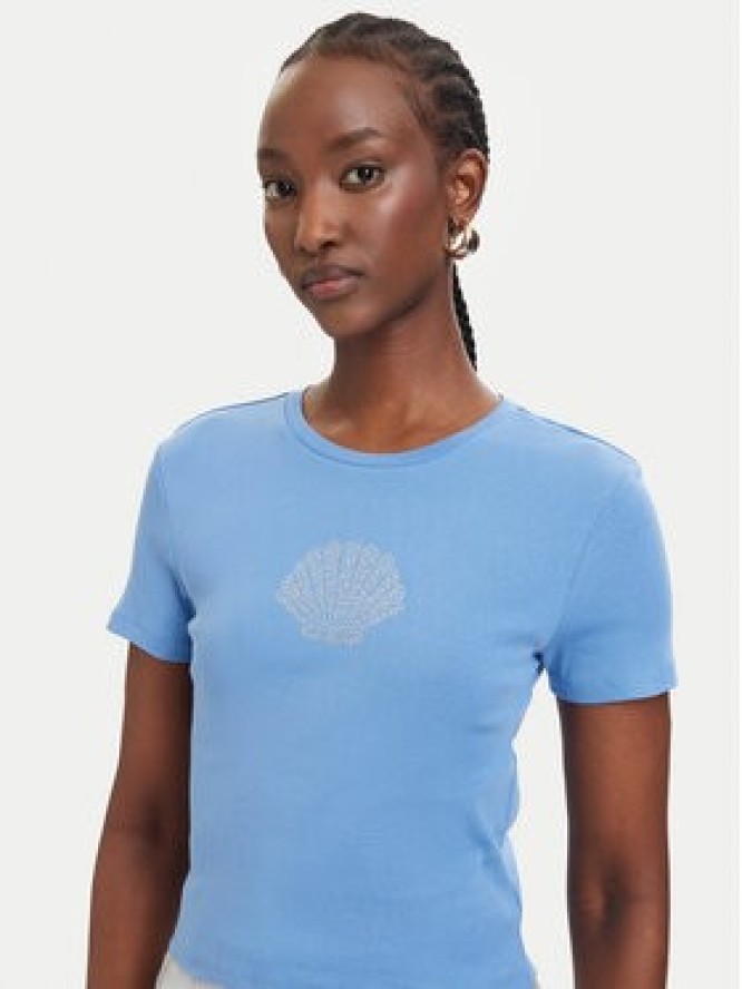 ONLY T-Shirt Kira 15346419 Niebieski Regular Fit
