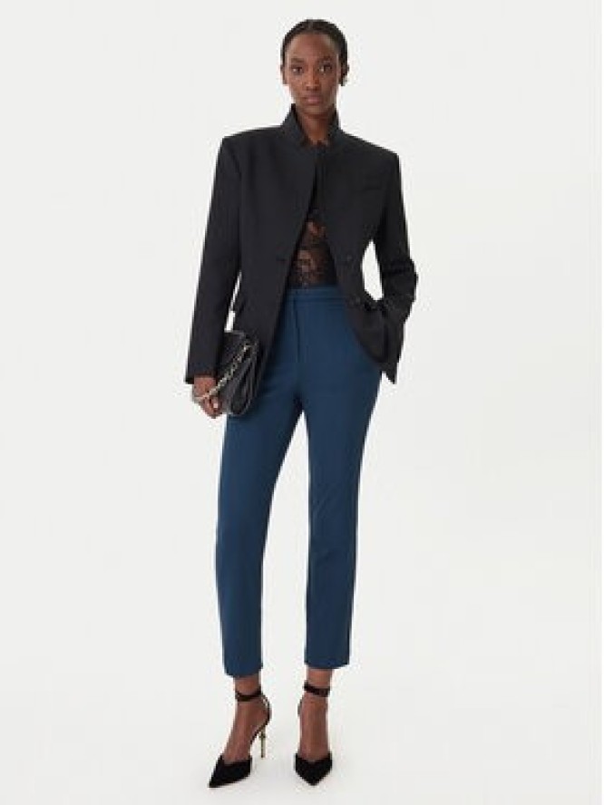 Patrizia Pepe Spodnie materiałowe 8P082/ A715 Niebieski Slim Fit