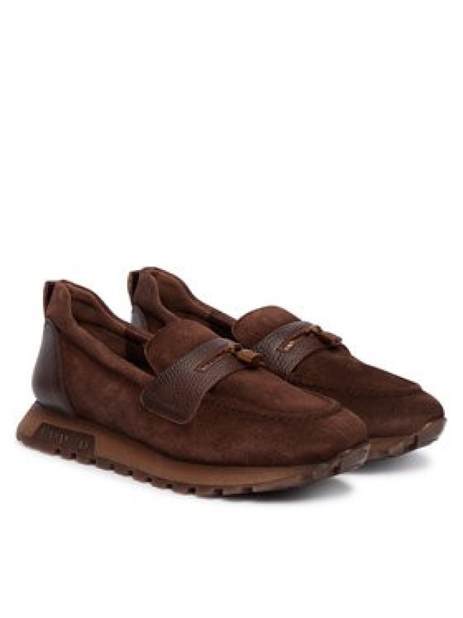 Hispanitas Sneakersy Oregon HI265166 C002 Brązowy ciemny