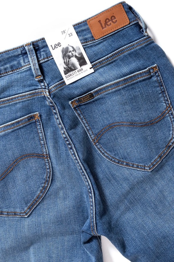 SPODNIE DAMSKIE LEE SCARLETT HIGH NINETY NINE L626HAZV 112114216